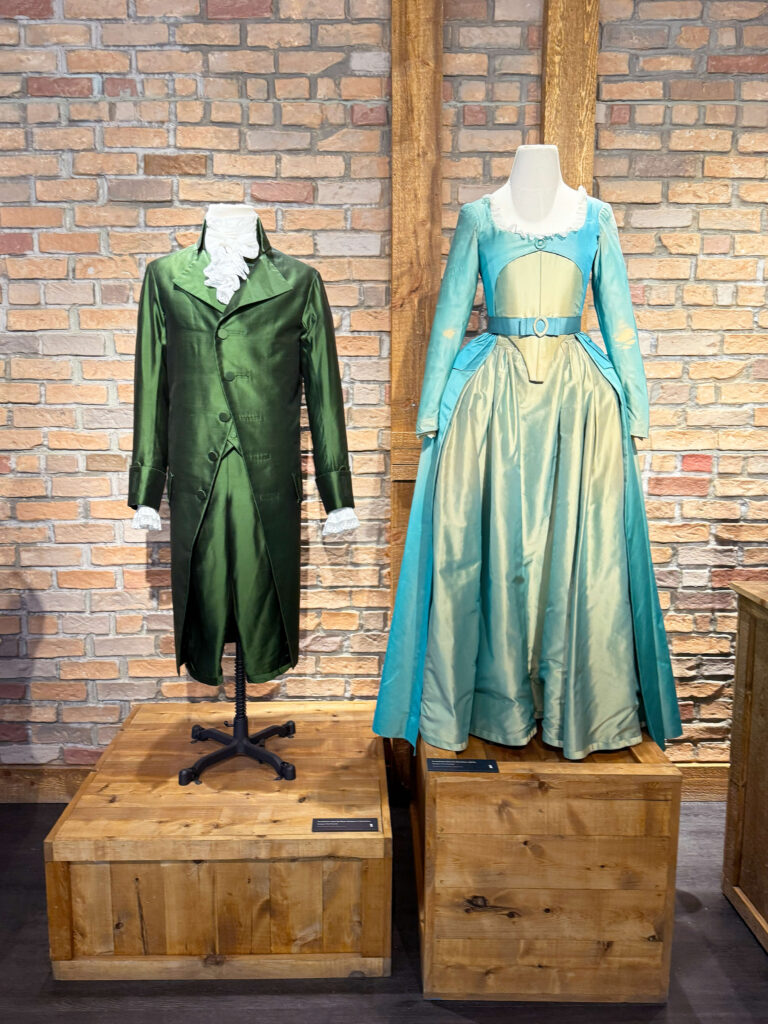 the original costumes from the musical hamilton at the musuem of broadway in nyc