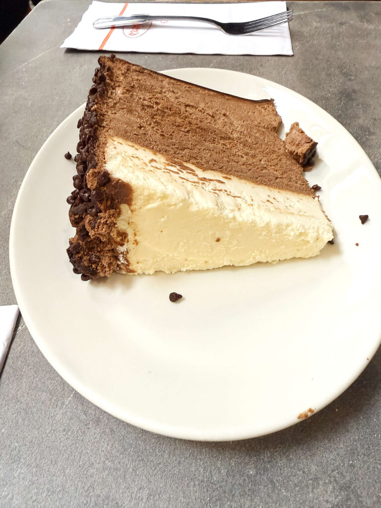 famous cheesecake at juniors cheesecake in nyc
